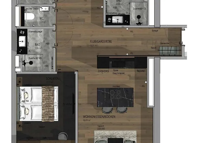 ホテル Triforet Alpin