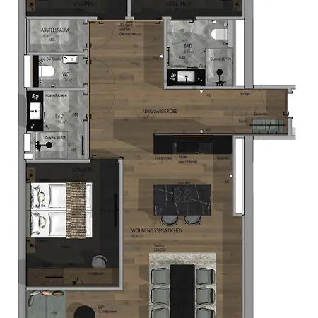 מלון Triforet Alpin
